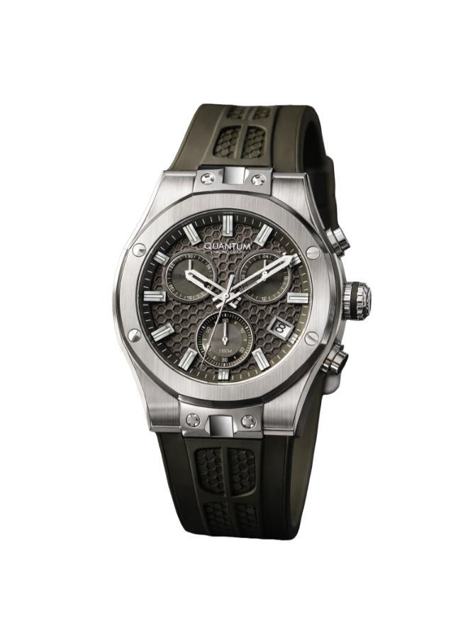 Quantum Men's Silicone Analog Watch HNG1230.375 - 44 mm - Image 1